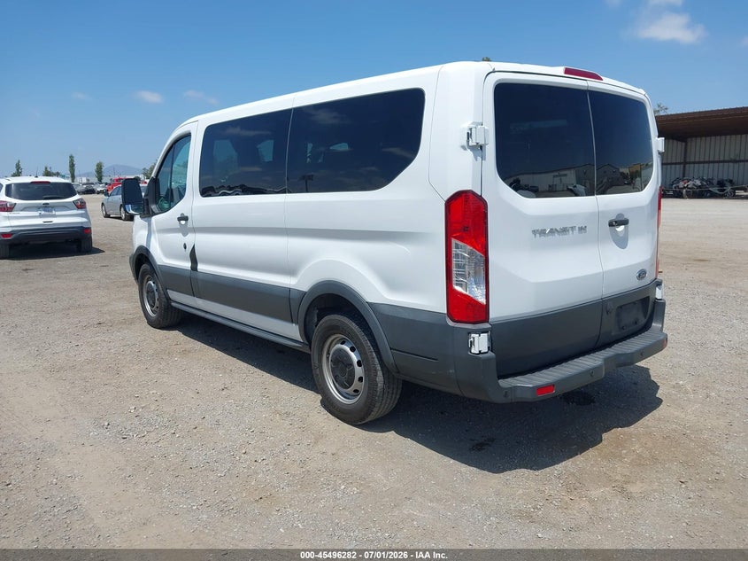 2018 Ford Transit 150 VIN 1FMZK1ZM5JKB42522 IAAI salvage auction — NORMAL WEAR, Sf97 (California), sold $17,100 on 2026-07-28 (photo 3)