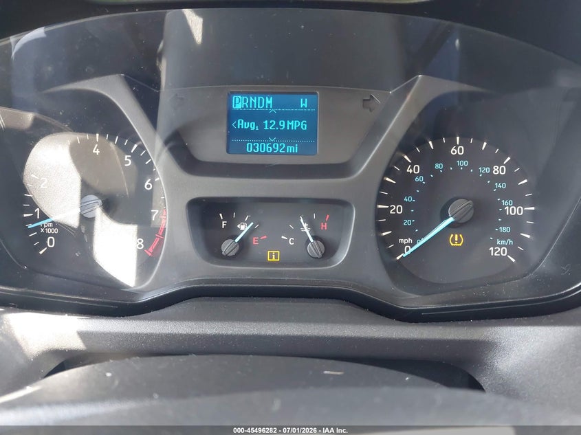2018 Ford Transit 150 VIN 1FMZK1ZM5JKB42522 IAAI salvage auction — NORMAL WEAR, Sf97 (California), sold $17,100 on 2026-07-28 (photo 7)