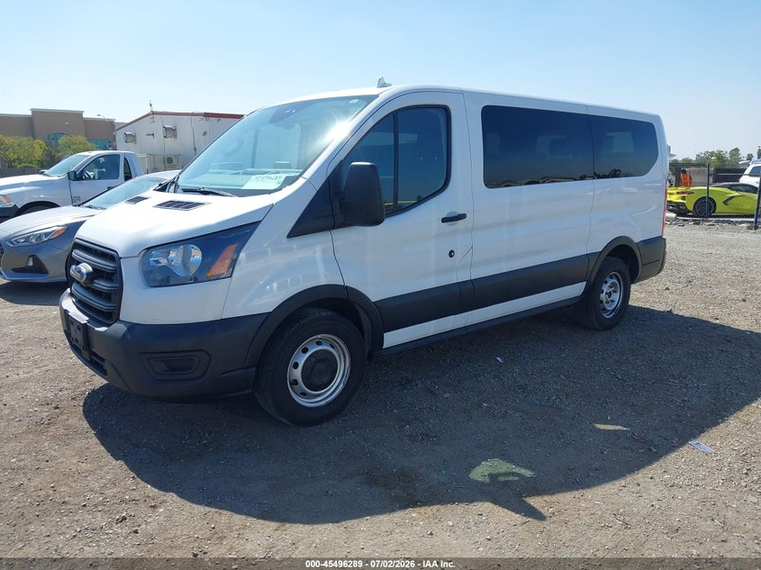 2020 Ford Transit 150 VIN 1FMZK1Y80LKB08625 IAAI salvage auction — LEFT REAR, SF97 (California), sold $12,150 on 2026-08-25 (photo 2)