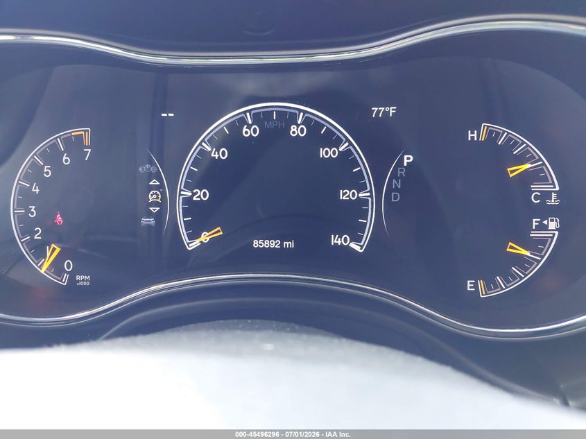 2019 Jeep Grand cherokee VIN 1C4RJFAG0KC828280 IAAI salvage auction — NORMAL WEAR, SF97 (California), sold $9,650 on 2026-09-10 (photo 7)