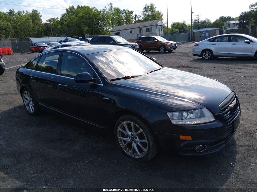 2011 Audi A6 VIN WAUFGAFB6BN035150 IAAI salvage auction — NORMAL WEAR, Clear (Pennsylvania), sold $675 on 2026-07-28 (photo 1)