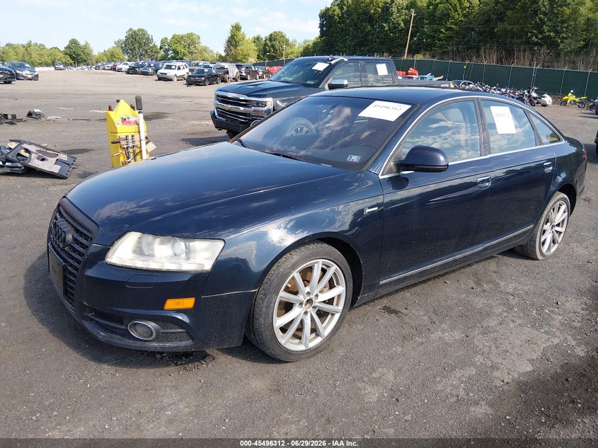 2011 Audi A6 VIN WAUFGAFB6BN035150 IAAI salvage auction — NORMAL WEAR, Clear (Pennsylvania), sold $675 on 2026-07-28 (photo 2)