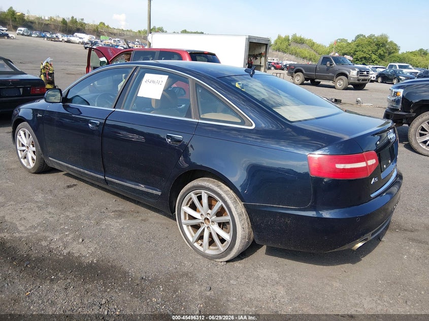 2011 Audi A6 VIN WAUFGAFB6BN035150 IAAI salvage auction — NORMAL WEAR, Clear (Pennsylvania), sold $675 on 2026-07-28 (photo 3)