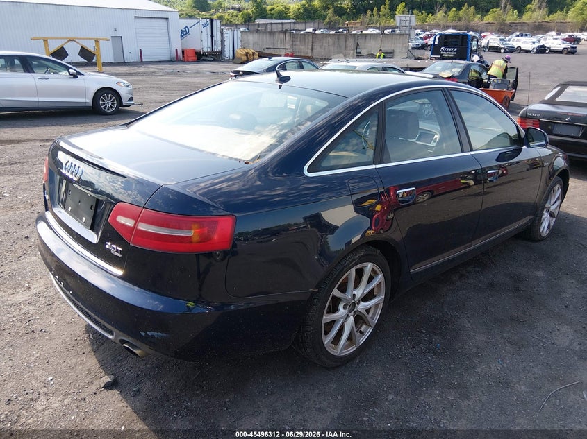 2011 Audi A6 VIN WAUFGAFB6BN035150 IAAI salvage auction — NORMAL WEAR, Clear (Pennsylvania), sold $675 on 2026-07-28 (photo 4)