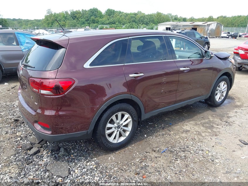 2019 Kia Sorento VIN 5XYPG4A34KG511847 IAAI salvage auction — FRONT END, Salvage (Virginia), sold $2,750 on 2026-07-27 (photo 4)