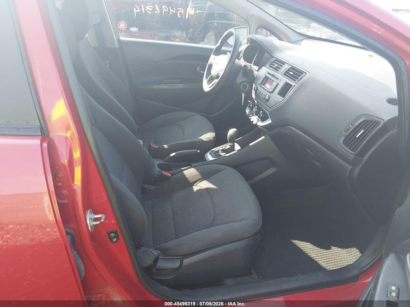 2013 Kia Rio VIN KNADN4A31D6241231 IAAI salvage auction — FRONT END, Salvage (Ohio), sold $450 on 2026-07-15 (photo 5)
