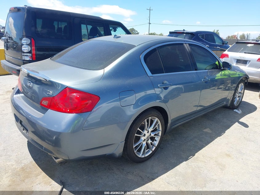 2008 Infiniti G35 VIN JNKBV61E48M211082 IAAI salvage auction — FRONT END, Salvage (California), sold $1,000 on 2026-07-16 (photo 4)