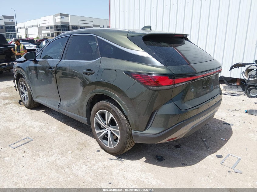 2025 Lexus Rx VIN 2T2BBMCA5SC073870 IAAI salvage auction — FRONT END, Original (Texas), sold $30,000 on 2026-09-14 (photo 3)