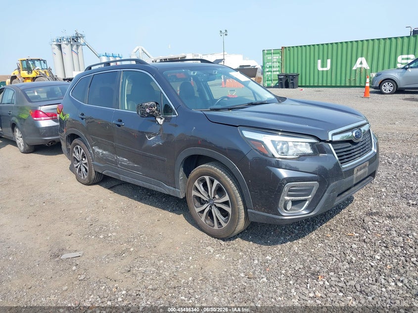 2019 Subaru Forester VIN JF2SKASC8KH459587 IAAI salvage auction — LEFT SIDE, Mv-907A (New York), sold $3,275 on 2026-07-28 (photo 1)