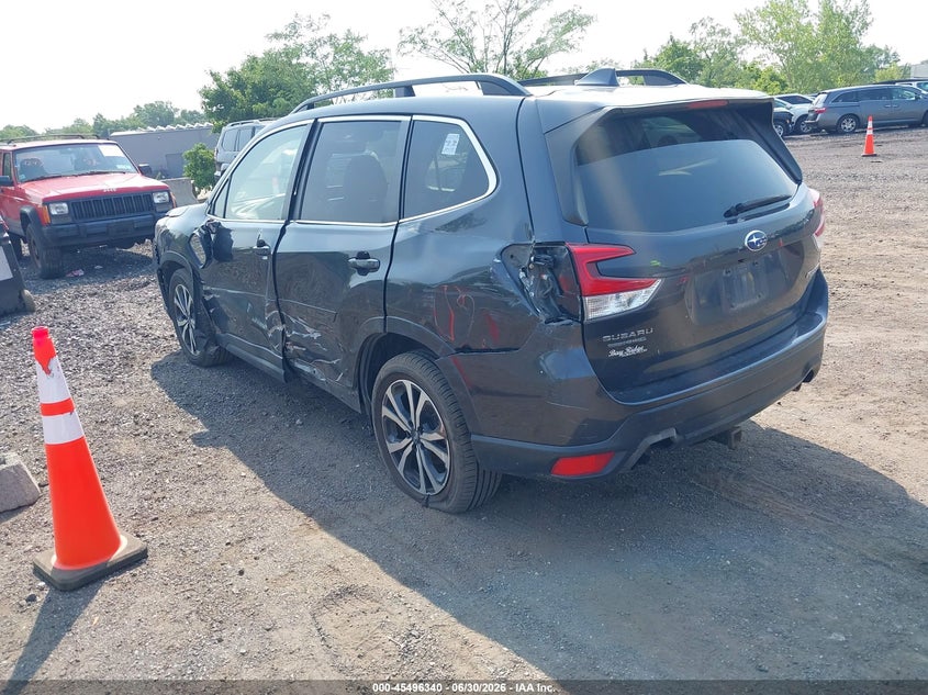 2019 Subaru Forester VIN JF2SKASC8KH459587 IAAI salvage auction — LEFT SIDE, Mv-907A (New York), sold $3,275 on 2026-07-28 (photo 3)