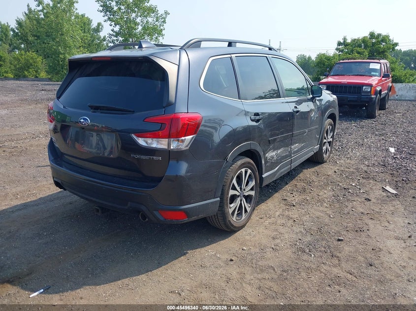 2019 Subaru Forester VIN JF2SKASC8KH459587 IAAI salvage auction — LEFT SIDE, Mv-907A (New York), sold $3,275 on 2026-07-28 (photo 4)