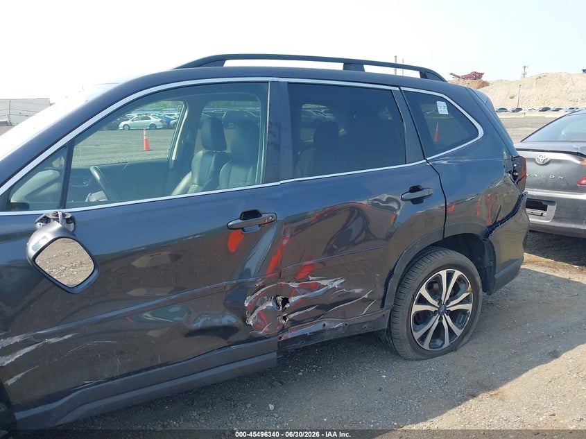 2019 Subaru Forester VIN JF2SKASC8KH459587 IAAI salvage auction — LEFT SIDE, Mv-907A (New York), sold $3,275 on 2026-07-28 (photo 6)