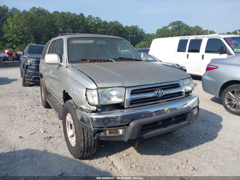 1999 Toyota 4runner VIN JT3GN86R1X0124247 IAAI salvage auction — NORMAL WEAR, Clear (Georgia), sold $700 on 2026-07-21 (photo 1)