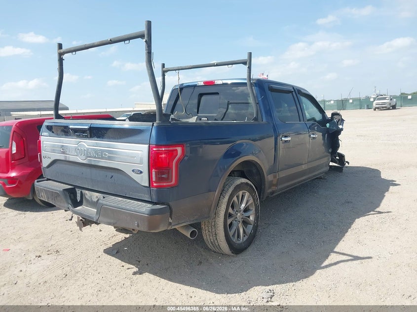 2017 Ford F-150 VIN 1FTEW1CF7HFB21627 IAAI salvage auction — FRONT END, Salvage (Texas), sold $2,400 on 2026-08-19 (photo 4)