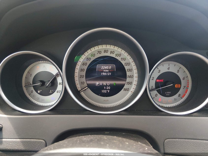 2013 Mercedes-benz C-klasse VIN WDDGJ4HB0DG116374 IAAI salvage auction — FRONT END, Salvage (Mississippi), sold $2,200 on 2026-07-30 (photo 7)