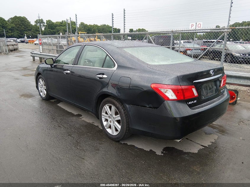 2008 Lexus ES VIN JTHBJ46G482179966 IAAI salvage auction — NORMAL WEAR, Clear-Dealer Only (North Carolina), sold $525 on 2026-07-13 (photo 3)