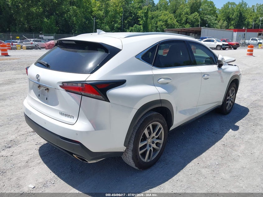 2015 Lexus Nx VIN JTJYARBZ6F2015404 IAAI salvage auction — FRONT END, Salvage (Tennessee), sold $5,300 on 2026-07-26 (photo 4)