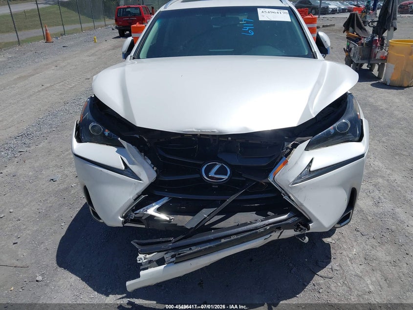 2015 Lexus Nx VIN JTJYARBZ6F2015404 IAAI salvage auction — FRONT END, Salvage (Tennessee), sold $5,300 on 2026-07-26 (photo 6)