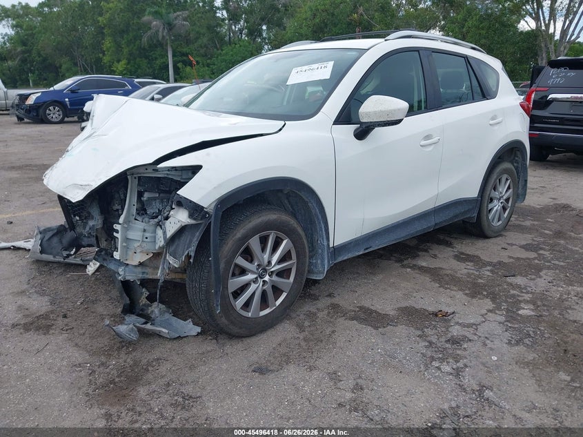 2015 Mazda Cx-5 VIN JM3KE2BE3F0444634 IAAI salvage auction — FRONT END, Rebuildable (Florida), sold $475 on 2026-07-20 (photo 2)