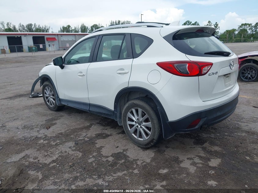 2015 Mazda Cx-5 VIN JM3KE2BE3F0444634 IAAI salvage auction — FRONT END, Rebuildable (Florida), sold $475 on 2026-07-20 (photo 3)