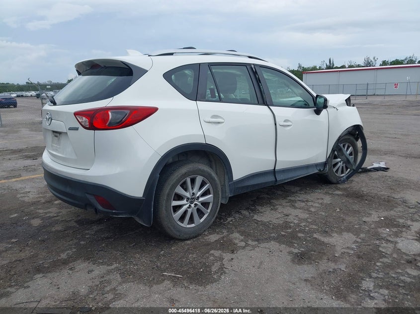2015 Mazda Cx-5 VIN JM3KE2BE3F0444634 IAAI salvage auction — FRONT END, Rebuildable (Florida), sold $475 on 2026-07-20 (photo 4)