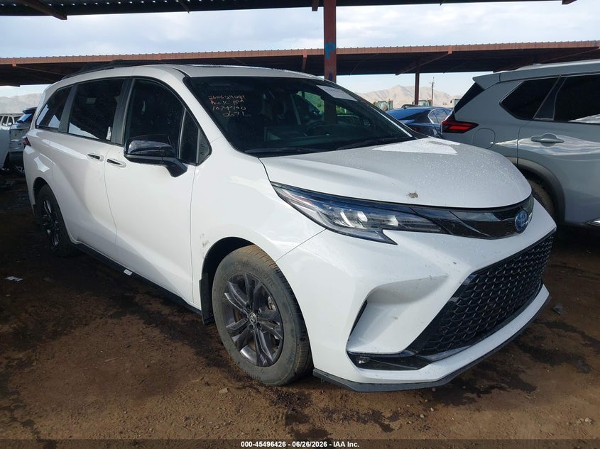 2025 Toyota Sienna VIN 5TDDSKFC0SS180671 IAAI salvage auction — SIDE, Salvage (Arizona), sold $22,300 on 2026-07-27 (photo 1)