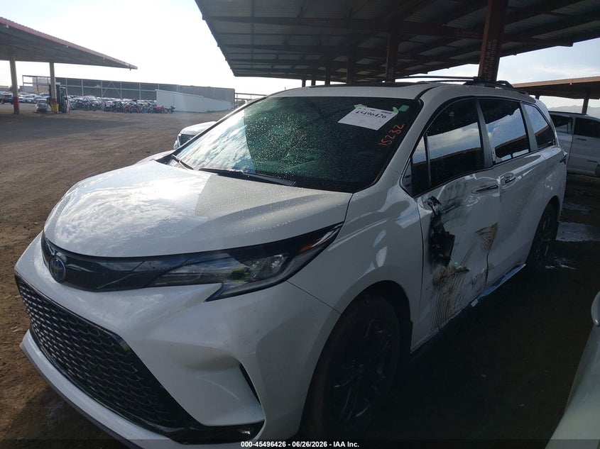 2025 Toyota Sienna VIN 5TDDSKFC0SS180671 IAAI salvage auction — SIDE, Salvage (Arizona), sold $22,300 on 2026-07-27 (photo 6)