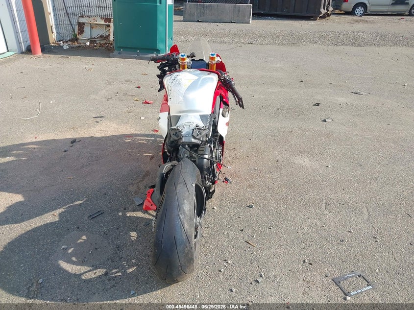 2023 Ducati Panigale VIN ZDMDAGZW7PB005102 IAAI salvage auction — FRONT & REAR, Mv-907A (New York), sold $525 on 2026-07-21 (photo 6)