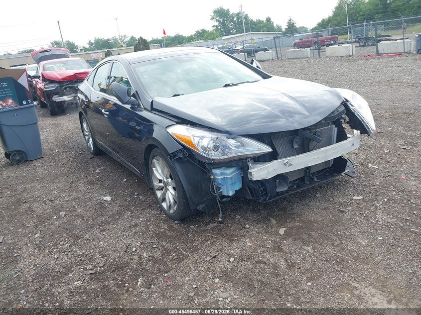 2013 Hyundai Azera VIN KMHFH4JG0DA212771 IAAI salvage auction — FRONT END, Salvage (Ohio), sold $375 on 2026-07-11 (photo 1)