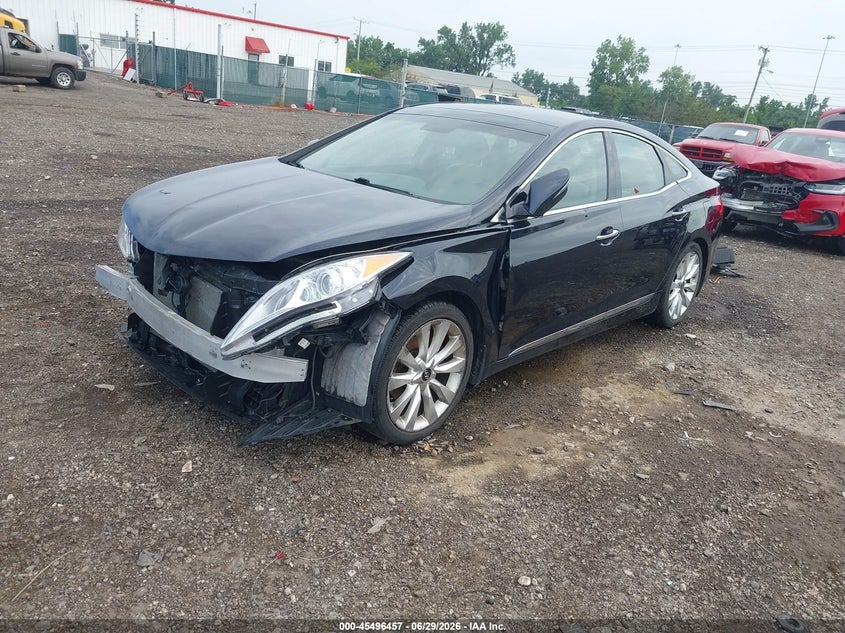 2013 Hyundai Azera VIN KMHFH4JG0DA212771 IAAI salvage auction — FRONT END, Salvage (Ohio), sold $375 on 2026-07-11 (photo 2)