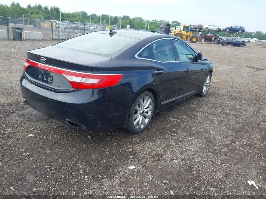 2013 Hyundai Azera VIN KMHFH4JG0DA212771 IAAI salvage auction — FRONT END, Salvage (Ohio), sold $375 on 2026-07-11 (photo 4)