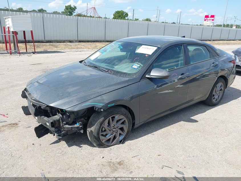 2024 Hyundai Elantra VIN KMHLM4DG0RU662131 IAAI salvage auction — FRONT END, Salvage Title, sold $3,150 on 2026-07-24 (photo 2)