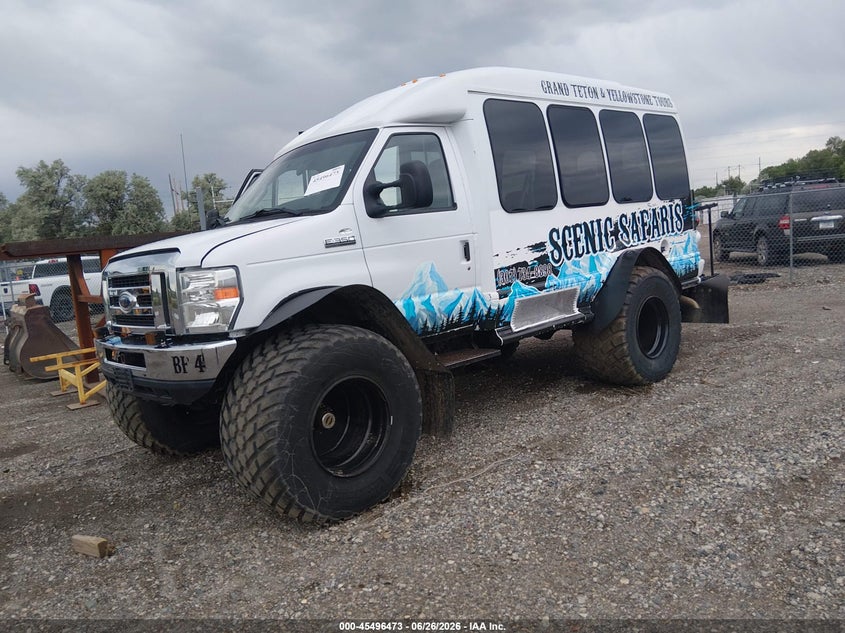 2013 Ford E-350 VIN 1FDWE3FSXDDB27547 IAAI salvage auction — NO DAMAGE, Clear (Montana), sold $40,000 on 2026-08-02 (photo 2)