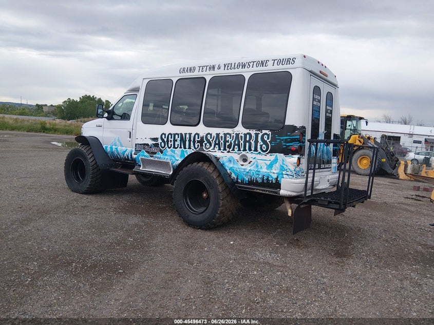 2013 Ford E-350 VIN 1FDWE3FSXDDB27547 IAAI salvage auction — NO DAMAGE, Clear (Montana), sold $40,000 on 2026-08-02 (photo 3)