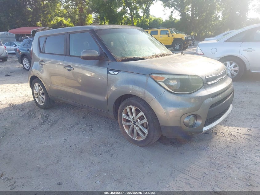 2017 Kia Soul VIN KNDJP3A57H7435421 IAAI salvage auction — FRONT END, Clear (Georgia), sold $475 on 2026-07-24 (photo 1)