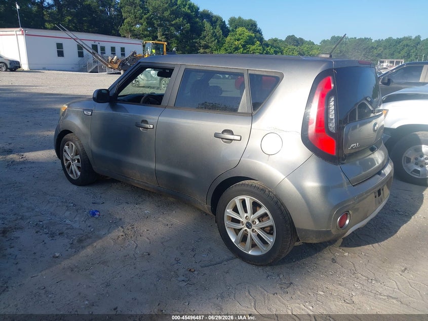 2017 Kia Soul VIN KNDJP3A57H7435421 IAAI salvage auction — FRONT END, Clear (Georgia), sold $475 on 2026-07-24 (photo 3)