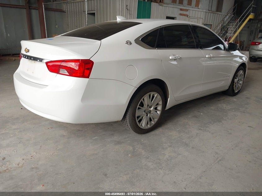 2018 Chevrolet Impala VIN 1G11X5S36JU140285 IAAI salvage auction — REPOSSESSION, Clear (Georgia), sold $7,800 on 2026-07-08 (photo 4)