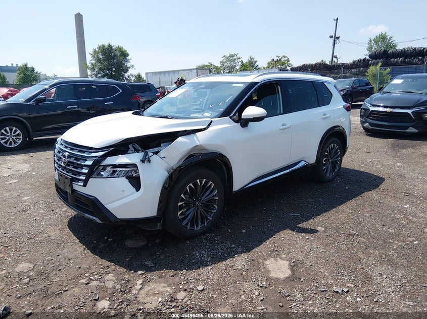 2026 Nissan Rogue VIN JN8BT3DD9TW299766 IAAI salvage auction — RIGHT FRONT, Original (Texas), sold $16,800 on 2026-07-10 (photo 2)