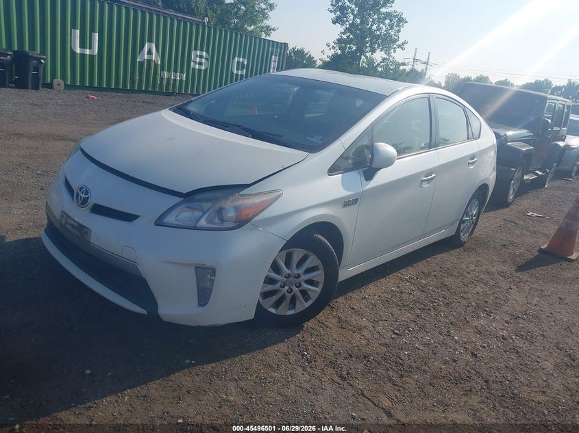 2013 Toyota Prius VIN JTDKN3DP1D3037713 IAAI salvage auction — NORMAL WEAR, Clear (New York), sold $4,050 on 2026-07-07 (photo 2)