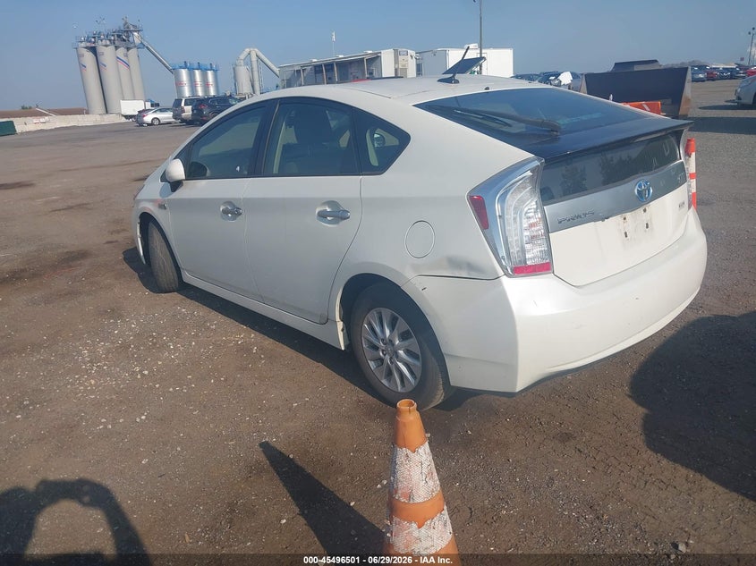 2013 Toyota Prius VIN JTDKN3DP1D3037713 IAAI salvage auction — NORMAL WEAR, Clear (New York), sold $4,050 on 2026-07-07 (photo 3)