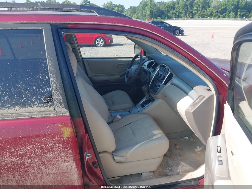 2004 Toyota Highlander VIN JTEGP21A640029968 IAAI salvage auction — NORMAL WEAR, Clear (Alabama), sold $700 on 2026-07-15 (photo 5)