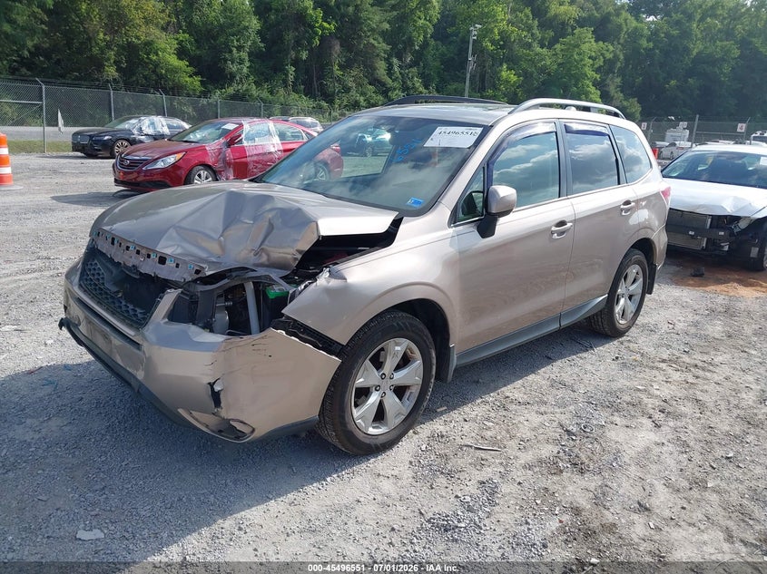 2015 Subaru Forester VIN JF2SJADCXFH510559 IAAI salvage auction — FRONT END, Salvage (Virginia), sold $1,350 on 2026-07-28 (photo 2)