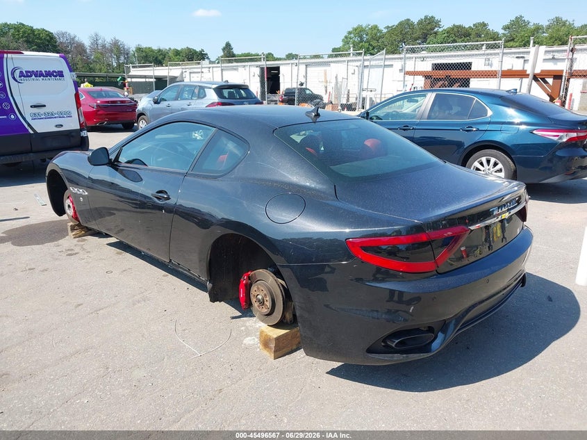 2018 Maserati Granturismo VIN ZAM45VLA5J0253915 IAAI salvage auction — VANDALISM, Mv-907A (New York), sold $18,500 on 2026-07-10 (photo 3)
