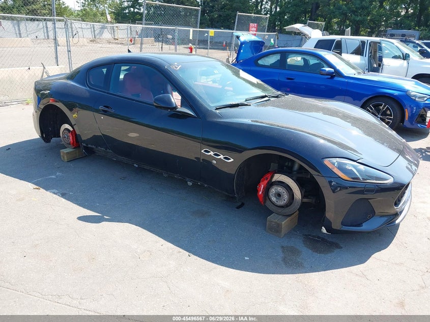 2018 Maserati Granturismo VIN ZAM45VLA5J0253915 IAAI salvage auction — VANDALISM, Mv-907A (New York), sold $18,500 on 2026-07-10 (photo 6)