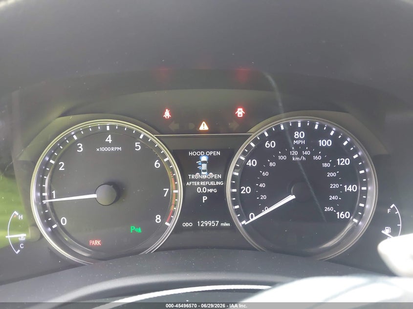 2013 Lexus Gs VIN JTHCE1BL2D5010418 IAAI salvage auction — REAR END, Salvage (Texas), sold $2,850 on 2026-07-16 (photo 7)