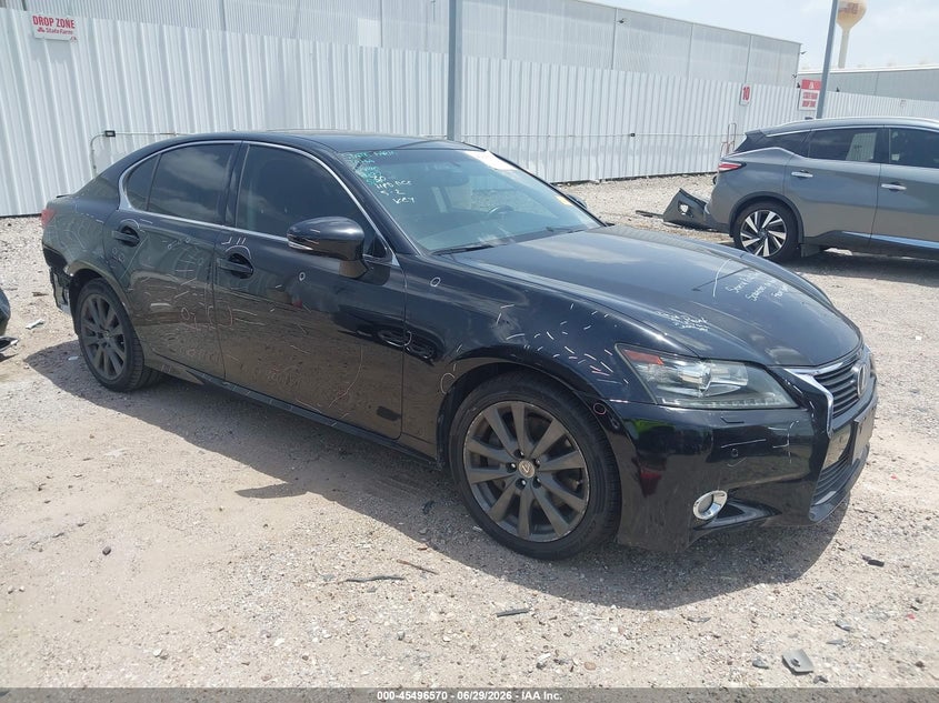 2013 Lexus Gs VIN JTHCE1BL2D5010418 IAAI salvage auction — REAR END, Salvage (Texas), sold $2,850 on 2026-07-16 (photo 1)