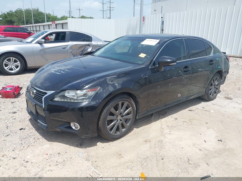 2013 Lexus Gs VIN JTHCE1BL2D5010418 IAAI salvage auction — REAR END, Salvage (Texas), sold $2,850 on 2026-07-16 (photo 2)