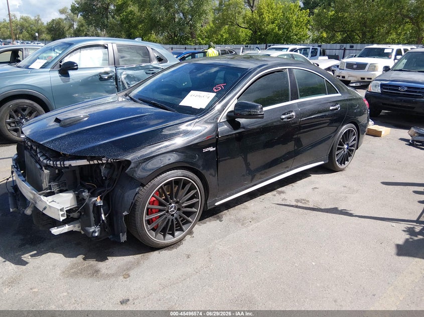 2016 Mercedes-benz VIN WDDSJ5CB1GN383725 IAAI salvage auction — FRONT END, Salvage (Utah), sold $7,300 on 2026-08-08 (photo 2)