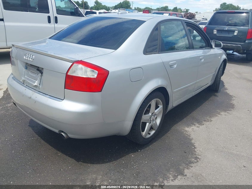 2005 Audi A4 VIN WAULC68E15A110898 IAAI salvage auction — NORMAL WEAR, Clear (Utah), sold $275 on 2026-07-23 (photo 4)