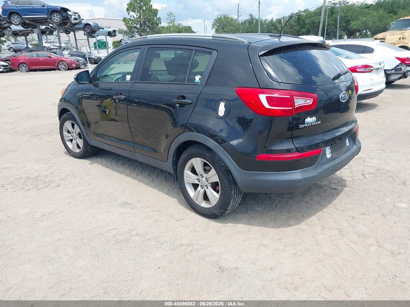 2011 Kia Sportage VIN KNDPB3A25B7016523 IAAI salvage auction — BIOHAZARD/CHEMICAL, Rebuildable (Florida), sold $1,200 on 2026-07-25 (photo 3)
